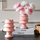 GobekUsa Christmas Tree Ceramic Vase Xmas Decor Table Flowers Room Decor