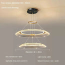 GobekUsa LED Luxury Ring Chandelier for Living Room Decoration