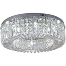 GobekUsa Crystal Gold Ceiling Light for Dining Room, LED Chandeliers Living Room Decoration