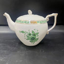 GobekUsa Green Plant Patterns Ceramic Tea Cup Set with Spoon and Plate - Perfect for English Afternoon Tea Time