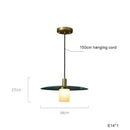 GobekUsa Blue Copper Chandelier Pendant Light for Kitchen Island & Restaurant