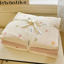 GobekUsa Cloud Touch Ultra Soft Duvet Cover Set in Sweet Design & Double Layer Yarn