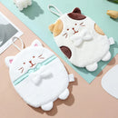 GobekUsa Cute Cat Hand Towel: Thick Quick Dry Kitchen & Bathroom Terry Towel