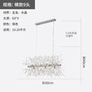 GobekUsa Crystal Dandelion Pendant Lights for Chic Home Decor