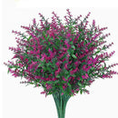 GobekUsa Lavender Grass Plastic Flowers for Home Décor & DIY Photography