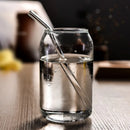 GobekUsa 574ML Large Can Shape Beer Glass Cup, Durable Borosilicate Glass Drinkware