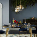 GobekUsa Glass Ball Pendant Light for Living and Dining Spaces