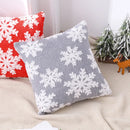 GobekUsa Christmas Embroidered Pillowcase 45x45cm - Festive Home Decorative Cushions