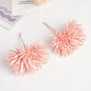 GobekUsa 6pc 12cm Silk Mini Handmade Bouquet Wedding Home Decoration Fake Flowers