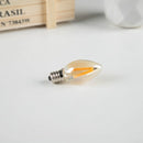 GobekUsa 1W LED Filament Edison Candle Light Bulb 2200K Dimmable Gold Glass