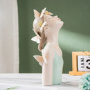 GobekUsa Butterfly Girl Sculptures: Pink Room Decor & Fairy Garden Art for Modern Bedroom