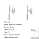 GobekUsa Adjustable Indoor LED Wall Lamp Spotlight Fixture, Aluminum, Rotatable 350°