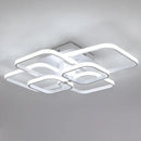GobekUsa LED Square Chandelier Ceiling Light for Living Room Bedroom