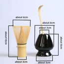 GobekUsa Japanese Bamboo Tea Ceremony Set Matcha Whisk Brush Grinder Tools
