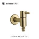 GobekUsa Brass Black Wall Mount Garden Faucet for Extended Outdoor Use