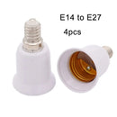 GobekUsa 4pcs E14 to E26 E27 Adapter Converter for Chandelier Socket