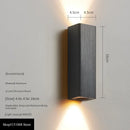 GobekUsa LED Indoor Wall Lamp for Corridor Bedroom Lighting Decor Sconce
