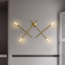 GobekUsa Cross-Shaped Wall Lamp for Bedroom Sofa Living Room Staircase - Nordic Design