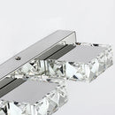 GobekUsa Crystal LED Mirror Light: Modern Bathroom Wall Sconce Stainless Steel Lighting Fixtures