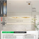 GobekUsa Acrylic Led Pendant Lamp for Dining Room, Bar & Kitchen - Minimalist Hanging Lights