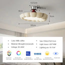 GobekUsa Cream LED Ceiling Light for Minimalist Home Decor