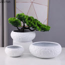 GobekUsa Ceramic Vase Modern Decor Ornaments Pot Plants Flower Arrangement Ornamental Decor vase
