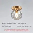 GobekUsa Diamond Crystal Ceiling Lights: Modern & Elegant Lighting Fixture for Home Decor