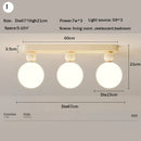 GobekUsa LED Ceiling Moon Wall Lamp Minimalist Bedroom Lighting Fixture