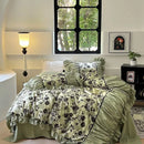 GobekUsa Lace Printed Duvet Cover Set - Elegant, Cozy Bedding for Single & Double Beds