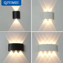GobekUsa Aluminum Wall Lamps: Bedside & Living Room Lighting Fixture, Warm/Cool Light, AC85-260V