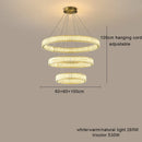 GobekUsa Crystal Chandelier Pendant Lamps for Home Decor and Modern Living Room Lighting