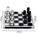 GobekUsa Chessboard Desk Ornament - Black & White Room Aesthetics Decor
