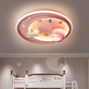 GobekUsa Astronaut Astros Planet Ceiling Light for Child's Bedroom