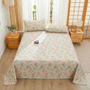 GobekUsa Cartoon Printed Cotton Bedspread | Queen King | Durable Coarse Cloth | All Seasons