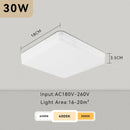 GobekUsa LED Ceiling Chandelier: Modern 220V Living Room Light Fixture with Ultrathin Design