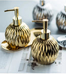 GobekUsa Ceramic Liquid Soap Dispenser Set 400 ML