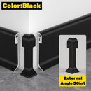 GobekUsa LED Skirting Line Aluminum Profile for Stylish Backlighting, Stair Lighting & Wall Trim