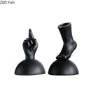 GobekUsa Hand & Foot Statue Artwork: Abstract Sculpture Ornaments for Room Decor