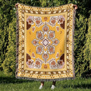 GobekUsa Cozy Nordic Camping Blanket and Sofa Cover – Boho Outdoor Line Blanket for Home and Hotel Decor