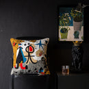 GobekUsa Christmas Picasso Style Abstract Cushion Cover for Living Room Sofa and Bed