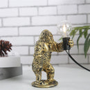 GobekUsa King Kong Resin Night Light: Customizable LED Table Lamp for Modern Living Spaces
