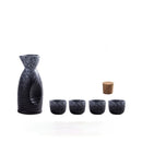 GobekUsa Ceramic Wine Sake Set with Heater and Dispenser