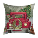 GobekUsa Christmas Cushion Cover Set - Festive Xmas Decor for Living Room Sofa