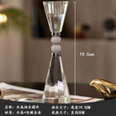 GobekUsa Crystal Candle Holder Set for Romantic Dinner Table Decor