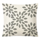 GobekUsa Geometric Yellow Linen Pillow Cover for Modern Décor 45x45cm