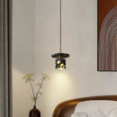GobekUsa Black Terrazzo Stone LED Pendant Lamp Modern Nordic Hanging Lights