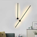 GobekUsa Creative Staircase Wall Lights: LED Strip Wall Lamp for Living Room