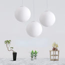 GobekUsa Acrylic Ball Pendant Lights Modern Nordic Led Hanging Lamp for Living Room