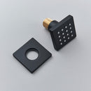 GobekUsa Brass Square Body Spray Shower Jets for Luxury Spa Massage Experience