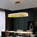 GobekUsa Crystal Chandelier Luxury LED Lighting for Living Dining Kitchen Bedroom